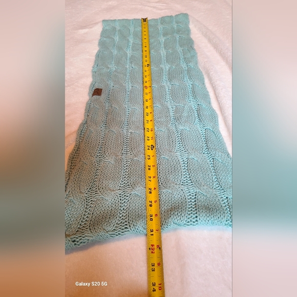 C.C infinity scarf color Mint - Picture 3 of 8